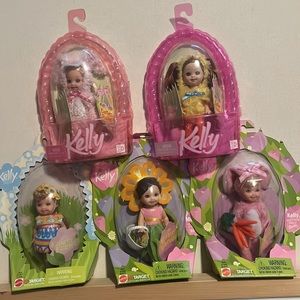 Easter 🐣 Lot of 5 vintage Kelly (Barbie) 2002-2003